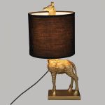Lampa żyrafa stołowa złota - Atmosphera 2