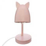 Lampka biurkowa Kot różowa 2