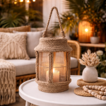 Latarenka jutowa Boho 2