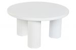 Ława biała okrągła Modern - Item International 2