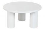 Ława biała okrągła Modern - Item International 1