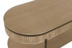 Ława drewniana Elegant z lamelami - Item International 4
