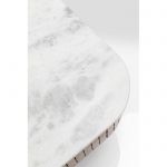 Ława drewniana Grace z marmurowym blatem 110 cm - Kare Design 10