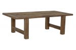 Ława drewniana z drewna tekowego z recyklingu 140 cm  - Item International 2