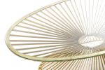 Ława Hypnose złota szklany blat - Item International 4
