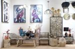 Ława Milano czarna z efektem marmuru  - Item International 3