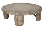 Ława okrągła drewniana Authentico - Item International 2