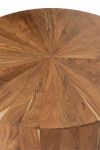 Ława okrągła Solaro Star z drewna 2