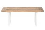 Ława Santorini wood drewniana biała - Item International 2
