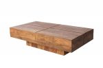 Ława Stolik Bolt 110 cm sheesham  - Invicta Interior 5