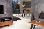 Ława stolik drewniany Organic Artwork 115 cm - Invicta Interior 8