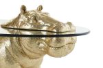 Ława stolik Hipopotam złoty 2