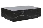 Ława stolik kawowy o wyglądzie marmuru trawertynu 120 cm - Item International 1
