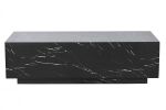 Ława stolik kawowy o wyglądzie marmuru trawertynu 120 cm - Item International 2