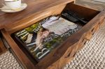 Ława Stolik Mystic Living 3D drewno sheesham - Invicta Interior 7