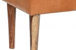 Ławak długi Puf Dallas skóra naturalna - Item International 5