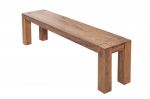 Ławka Makassar drewniana 140cm sheesham - Invicta Interior 2