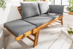 Sofa ogrodowa Modular drewno akacjowe natur - Invicta Interior 9