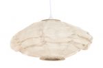 Lniana Lampa wisząca Japandi  - Item International 5