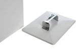 Lodówka retro podręczna metalowa biała - Item International 4