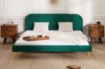 Łóżko Famous 140x200 cm zielone szmaragdowe - Invicta Interior 5