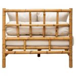 Łóżko rattanowe Sofa Boho 220x90 4