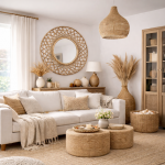 Lustro Boho Magic natur 60cm - Inart 2