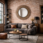 Lustro Boho Wersal 86cm - Inart 2