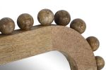 Lustro drewniane Bubble 60x90 cm - Item International 3