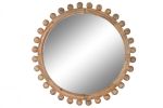 Lustro drewniane okrągłe Bubble 90 cm - Item International 1