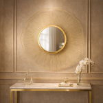 Lustro Fala złote 97cm - Atmosphera 3