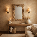 Lustro Flint Stone Driftwood natural - Inart 2