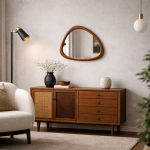 Lustro Modern drewniane II - Kaemingk 2