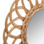 Lustro ratanowe Boho Bloom 50cm - Atmosphera 2