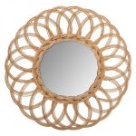 Lustro ratanowe Boho Bloom 50cm - Atmosphera 1