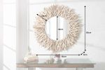 kat.II Lustro Riverside 80 cm drewniane - ekspozycyjne 5