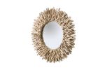 kat.II Lustro Riverside 80 cm drewniane - ekspozycyjne 1
