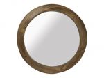 Lustro ścienne okrągłe drewno mango 90 cm 1