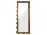 Lustro ścienne Wave drewno mango 181 cm  1