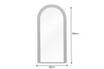 Lustro Wave Art Deco czarne - Invicta Interior 8