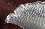 Misa aluminiowa Leaf 64cm srebrna - Invicta Interior 4