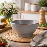 Miseczka Exclusive Stoneware szara  - Item International 2