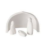 Nowoczesna stajenka szopka Pure white 2