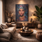 Obraz boho Africa I 80x120 - Inart 2