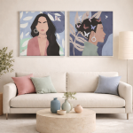 Obraz Butterfly Girl 2