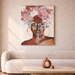 Obraz Female Flowers Boho 70x100 cm - Inart 2