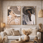 Obraz Woman in Hat 103x143 cm - Item International 2