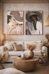 Obraz Woman in Hat 103x143 cm - Item International 3