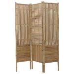 Parawan Boho bambusowy elegant 1