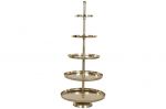 Patera złota aluminiowa 5-poziomowa 148 cm 1
